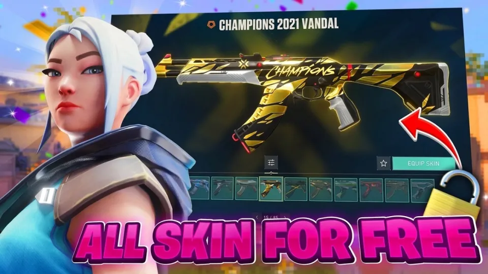 Valorant Skin Changer - In This Video I Show You How Unlock All Skins For FREE !! INSANE